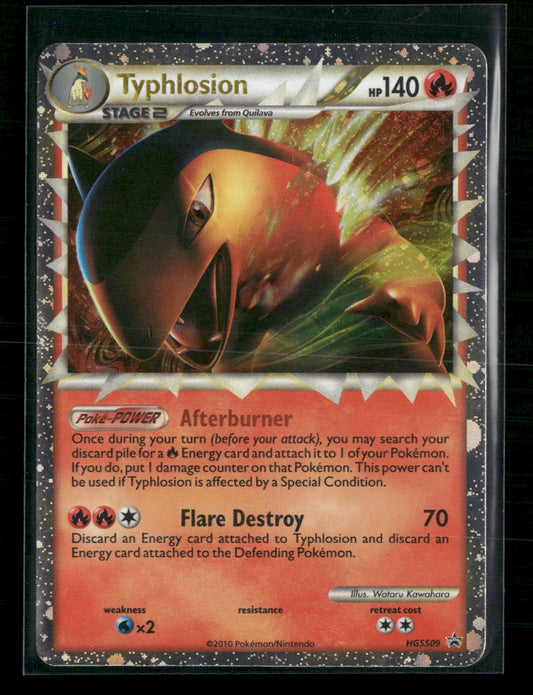 Typhlosion (Prime) HGSS Promos #HGSS09 - Front