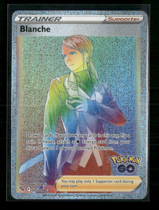 Blanche (Secret) Pokemon GO #082/078 - Front