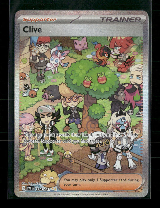 Clive SV: Paldean Fates #236/091 - Front