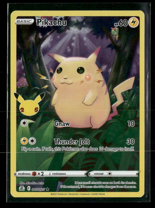Pikachu Celebrations #005/025 - Front