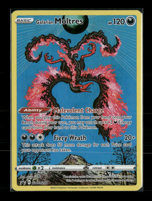 Galarian Moltres SWSH: Sword & Shield Promo Cards #SWSH284 - Front