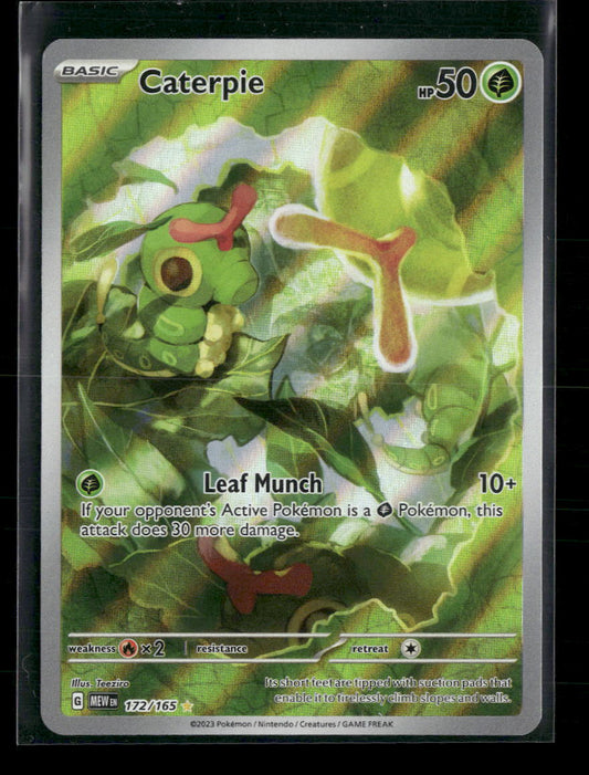 Caterpie SV: Scarlet & Violet 151 #172/165 - Front
