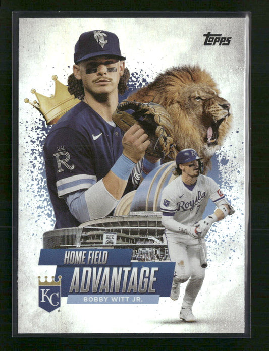 Bobby Witt Jr. 2025 Topps #HA-8 Home Field Advantage - Front