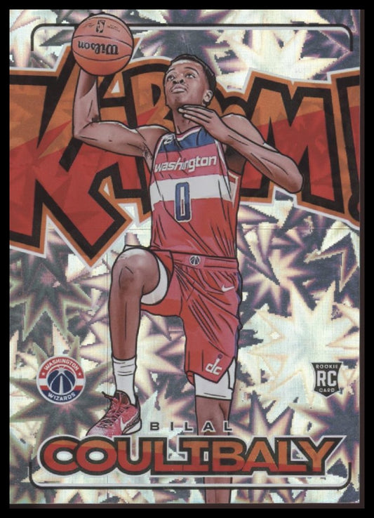 Bilal Coulibaly 2023-24 Panini Crown Royale #15 Kaboom - Front