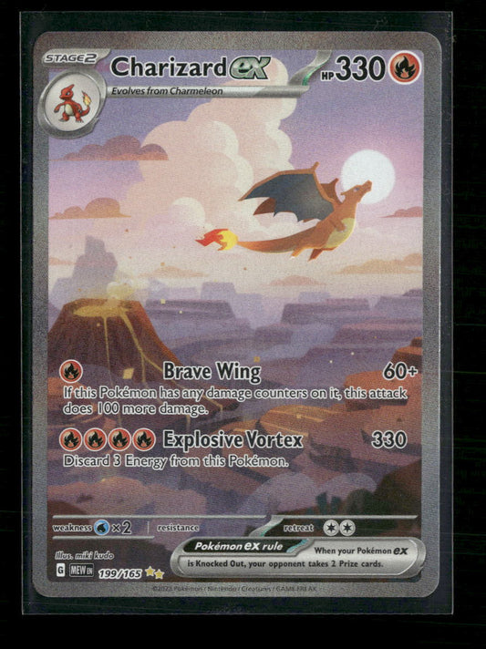 Charizard ex SV: Scarlet & Violet 151 #199/165 - Front