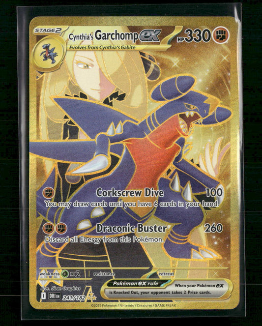 Cynthia's Garchomp ex SV10: Destined Rivals #241/182 - Front