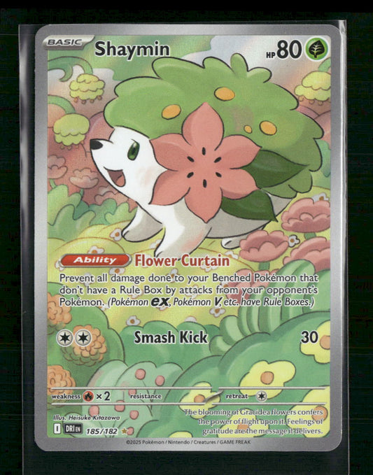 Shaymin SV10: Destined Rivals #185/182 - Front