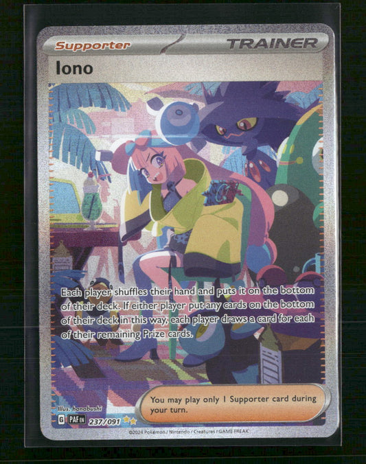 Iono SV: Paldean Fates #237/091 - Front