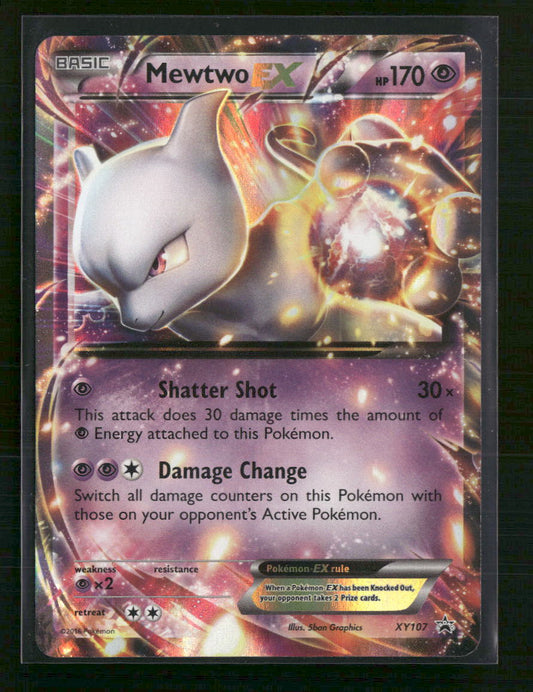 Mewtwo EX XY Promos #XY107 - Front