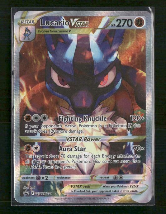 Lucario VSTAR SWSH: Sword & Shield Promo Cards #SWSH291 - Front