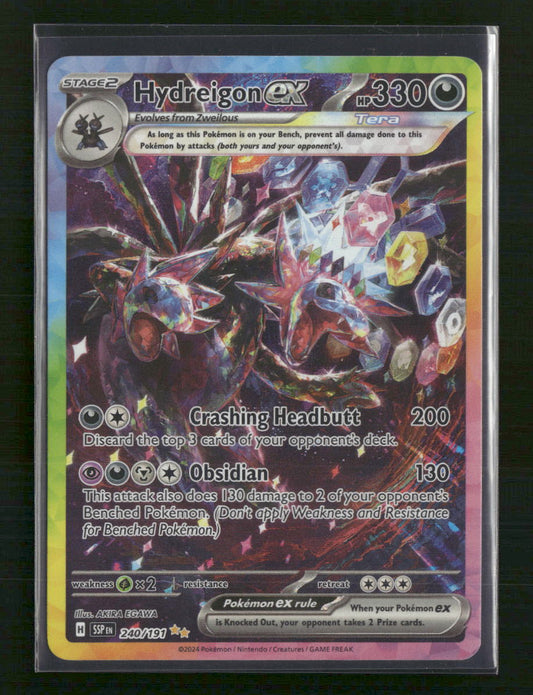 Hydreigon ex SV08: Surging Sparks #240/191 - Front