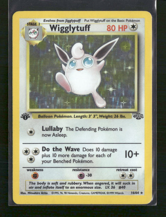Wigglytuff (16) Jungle #16/64 - Front