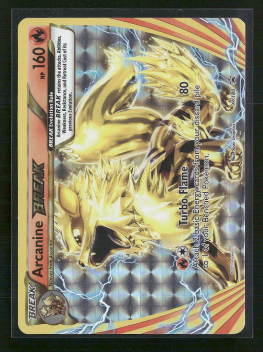 Arcanine BREAK XY Promos #XY180 - Front