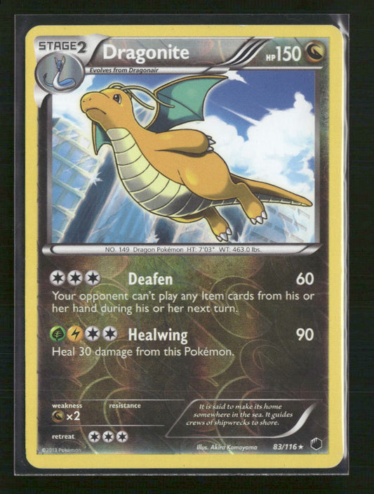 Dragonite Plasma Freeze #83/116 - Front
