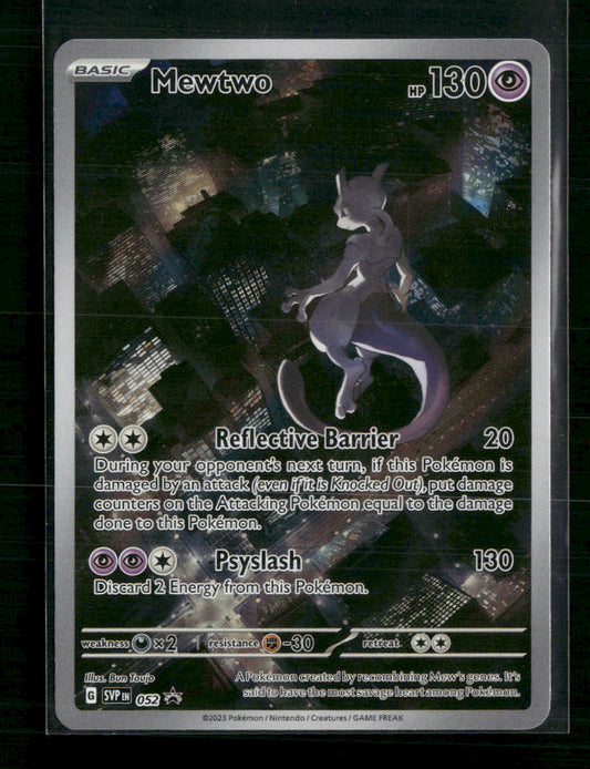 Mewtwo SV: Scarlet & Violet Promo Cards #052 - Front