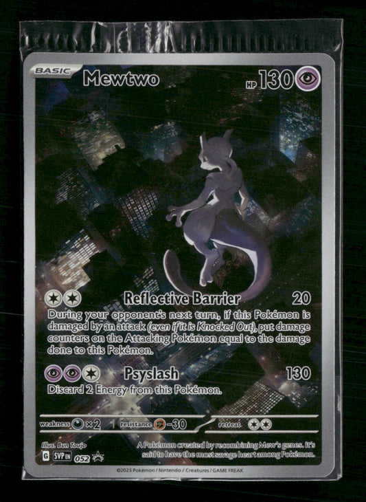 Mewtwo SV: Scarlet & Violet Promo Cards #052 - Front
