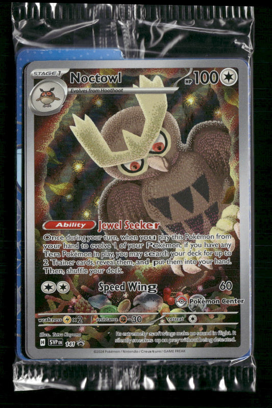 Noctowl SV: Scarlet & Violet Promo Cards #141 - Front