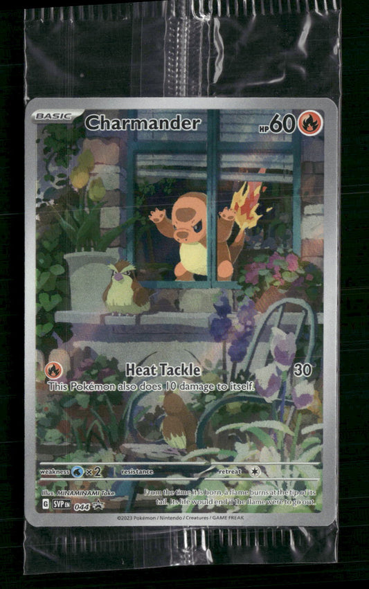 Charmander SV: Scarlet & Violet Promo Cards #044 - Front