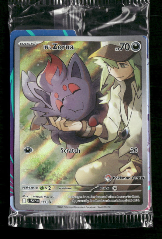 N's Zorua SV: Scarlet & Violet Promo Cards #189 - Front