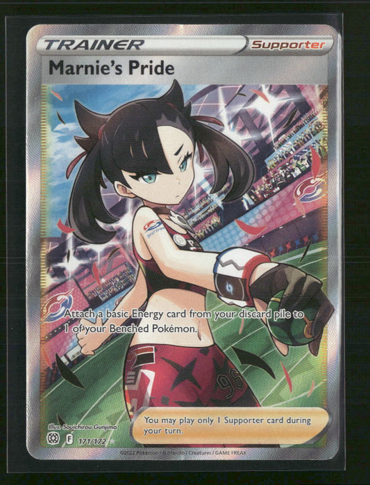Marnie's Pride (Full Art) SWSH09: Brilliant Stars #171/172 - Front