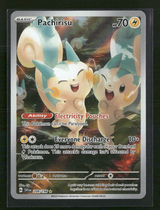 Pachirisu SV01: Scarlet & Violet Base Set #208/198 - Front