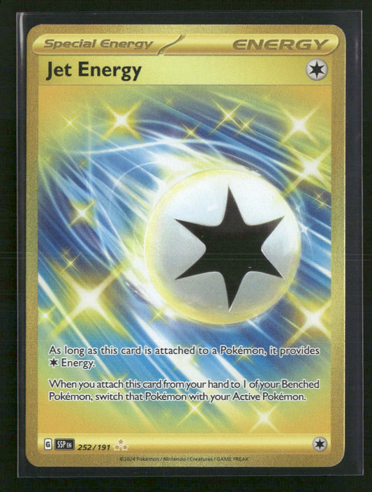Jet Energy SV08: Surging Sparks #252/191 - Front
