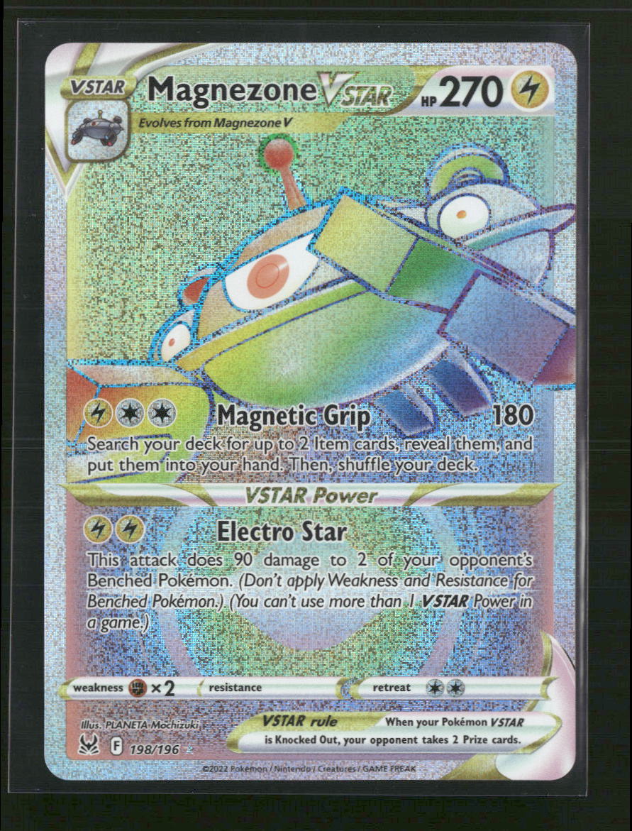 Magnezone VSTAR (Secret) SWSH11: Lost Origin #198/196 - Front