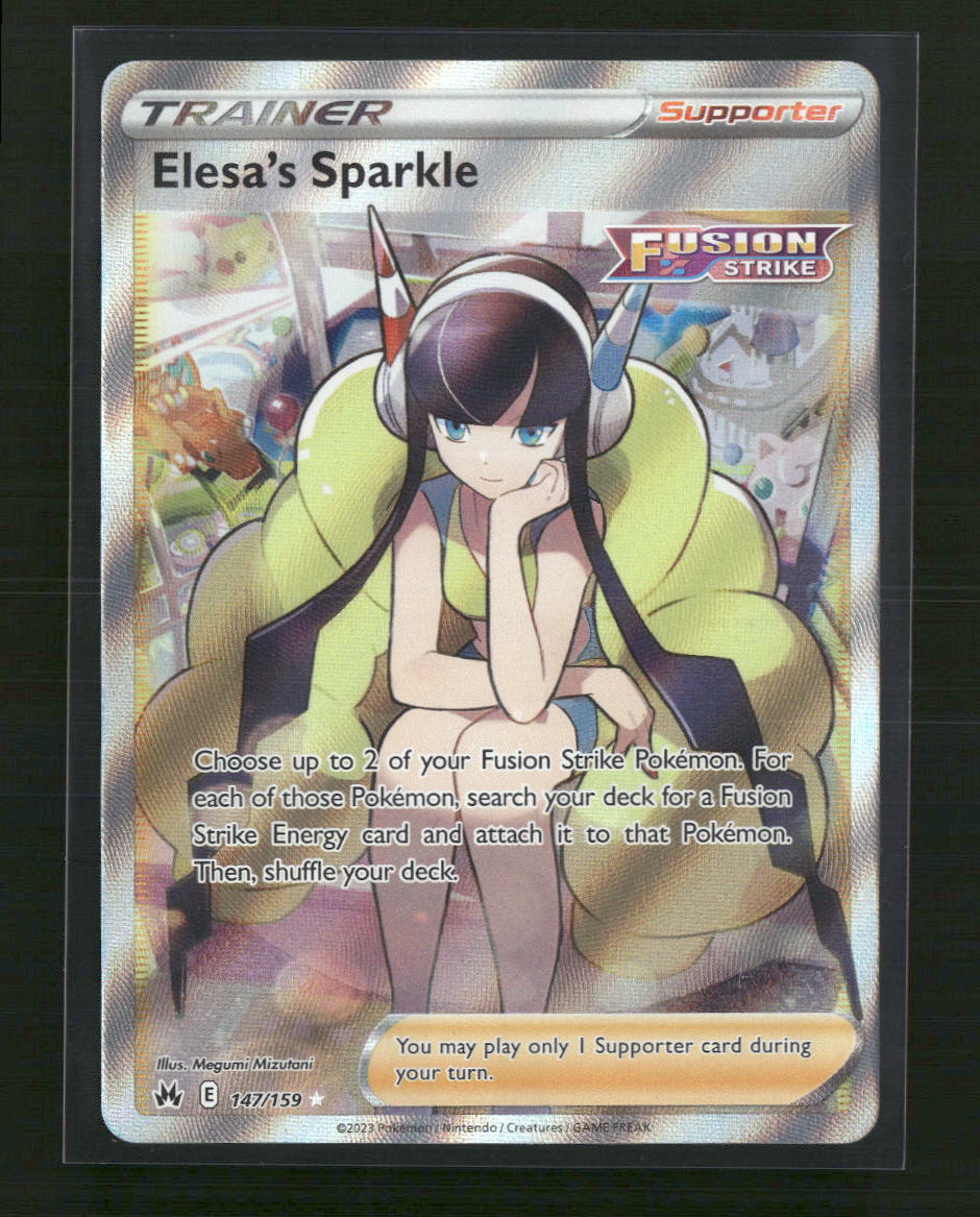 Elesa's Sparkle (Full Art) Crown Zenith #147/159 - Front