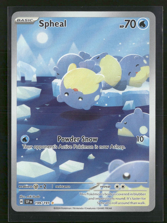 Spheal SV08: Surging Sparks #199/191 - Front