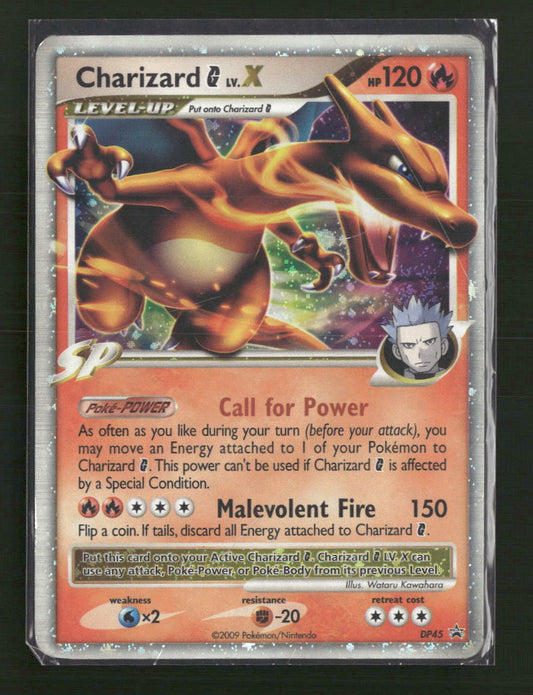 Charizard G LV.X Diamond and Pearl Promos #DP45 - Front