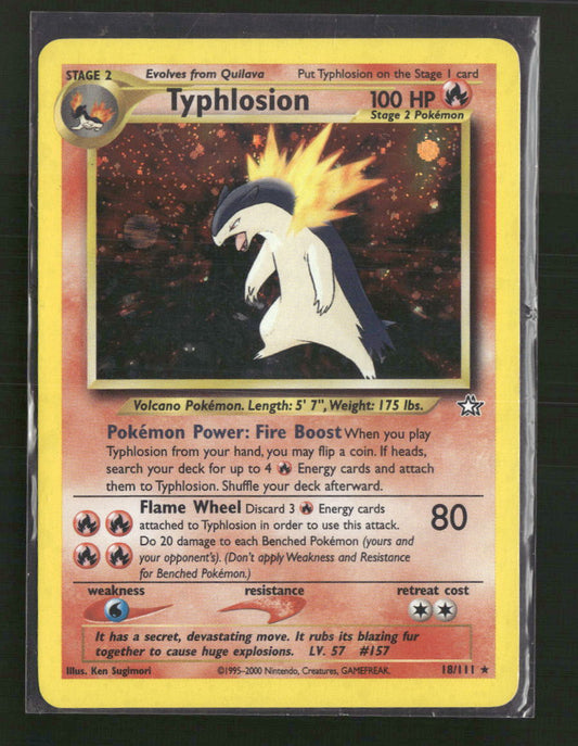 Typhlosion (18) Neo Genesis #018/111 - Front
