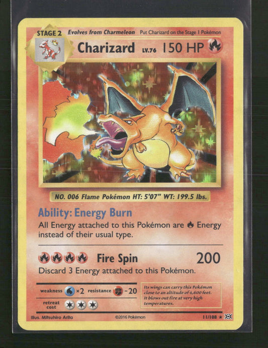 Charizard XY - Evolutions #11/108 - Front