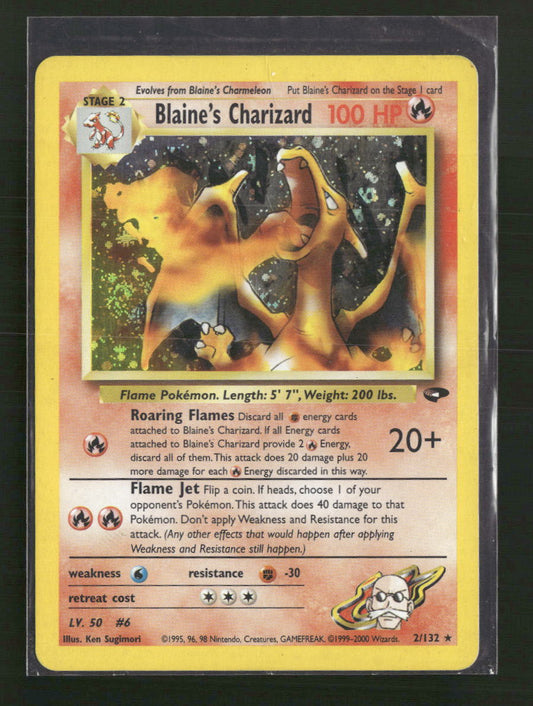 Charizard Base Set #004/102 - Front