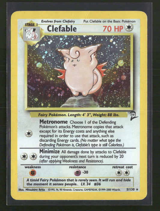 Clefable (1) Jungle #01/64 - Front