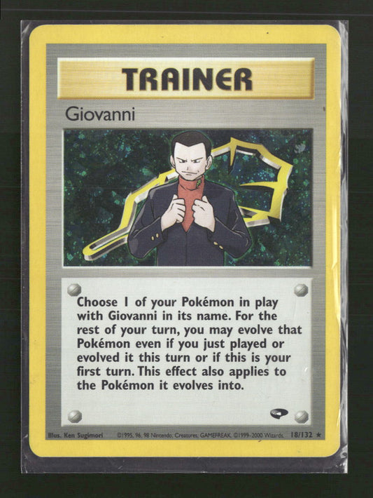 Giovanni (18) Gym Challenge #018/132 - Front