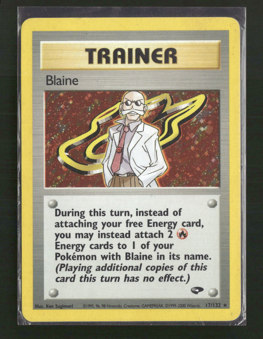 Blaine (17) Gym Challenge #017/132 - Front
