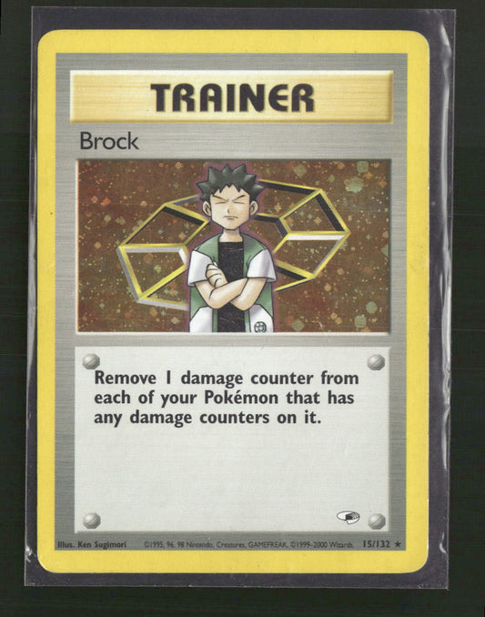 Brock (15) Gym Heroes #015/132 - Front
