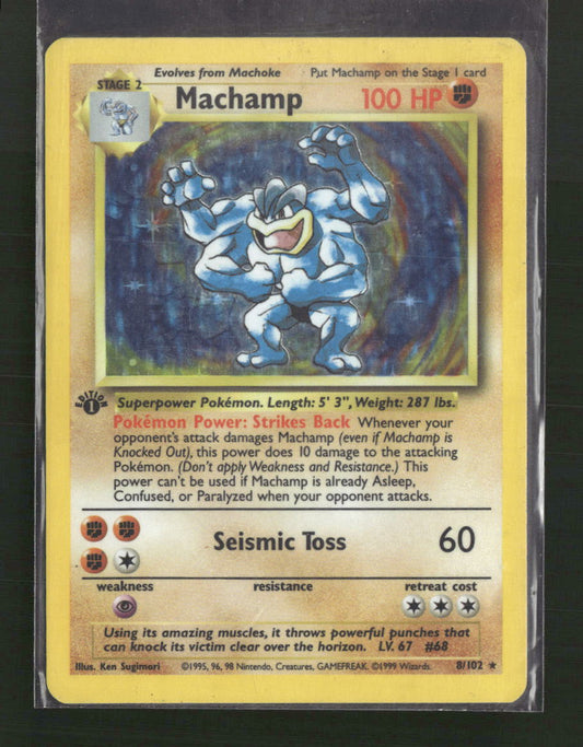 Machamp Deck Exclusives #008/102 - Front