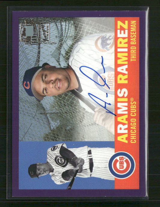 Aramis Ramirez 2021 Topps Archives #FFA-AR Fan Favorites Autographs - Front