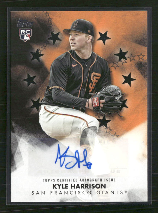 Kyle Harrison 2024 Topps #BSA-KHA Baseball Stars Autographs (Series One) - Front