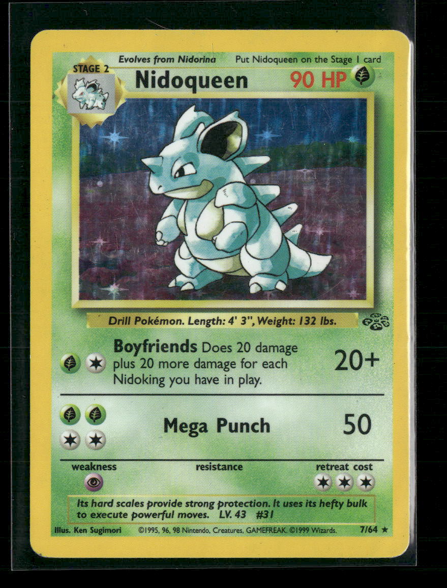 Nidoqueen (7) Jungle #07/64 - Front
