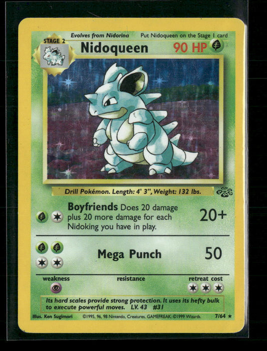 Nidoqueen (7) Jungle #07/64 - Front