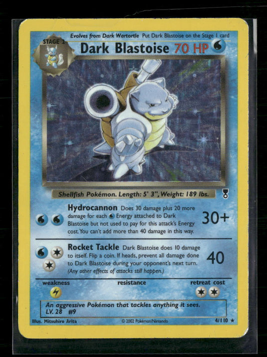 Dark Blastoise Legendary Collection #004/110 - Front