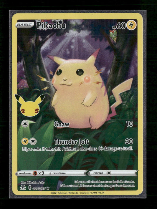 Pikachu Celebrations #005/025 - Front