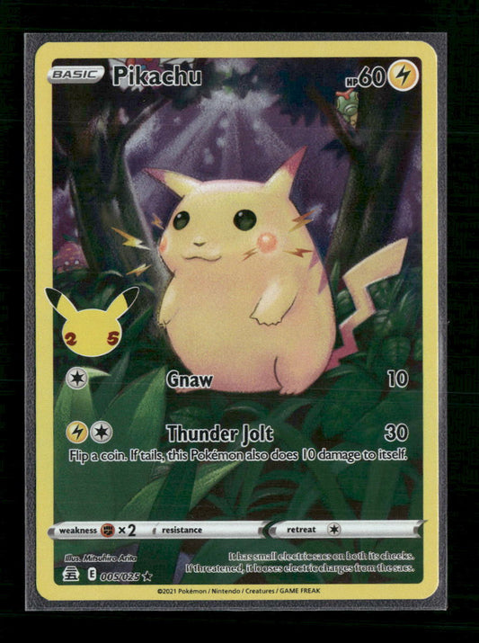 Pikachu Celebrations #005/025 - Front