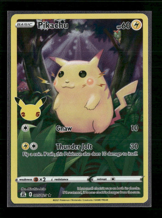 Pikachu Celebrations #005/025 - Front