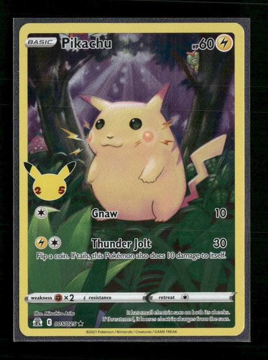Pikachu Celebrations #005/025 - Front
