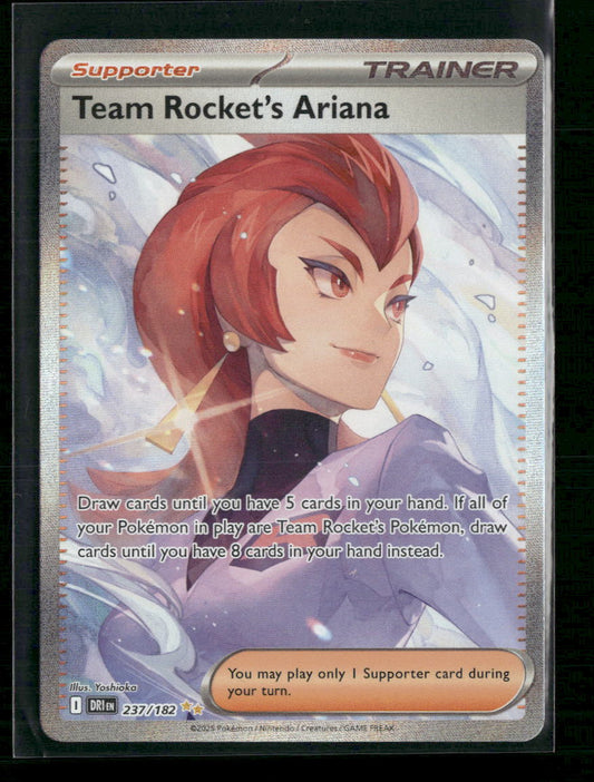 Team Rocket's Ariana SV10: Destined Rivals #237/182 - Front