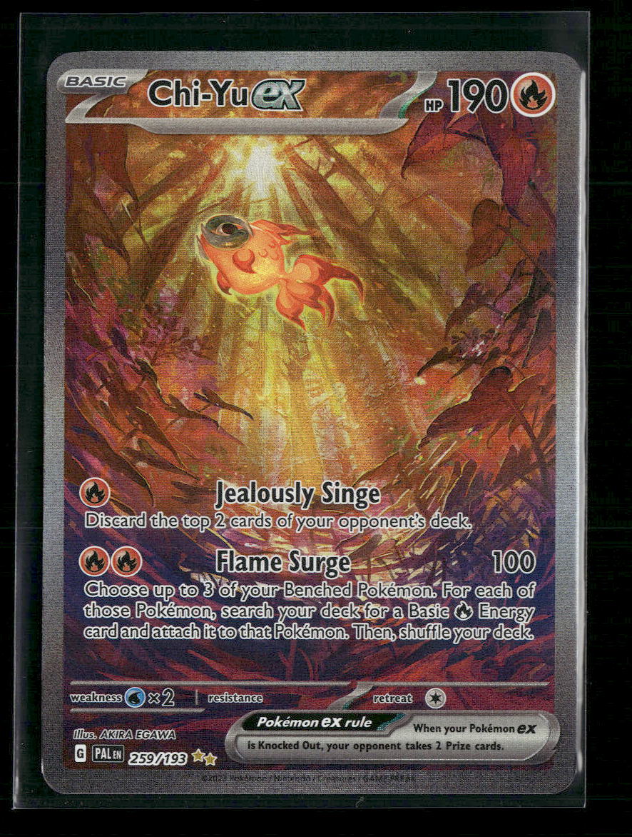 Chi-Yu ex SV02: Paldea Evolved #259/193 - Front