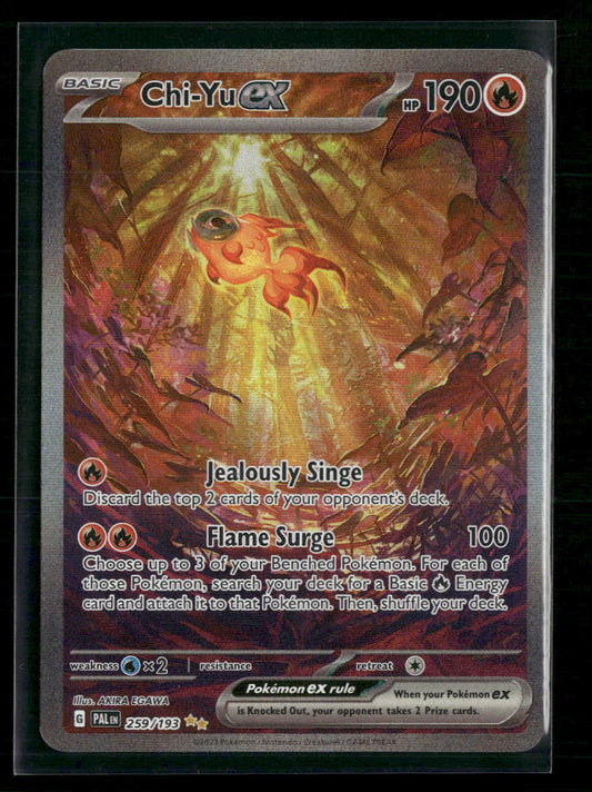 Chi-Yu ex SV02: Paldea Evolved #259/193 - Front